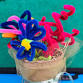 Danbury - School Age: Pipe Cleaner Flowers