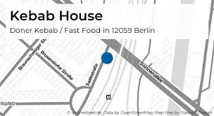 Bohlweg 15 braunschweig niedersachsen 38100. Kebab House Saalestrasse In Berlin Doner Kebab Fast Food