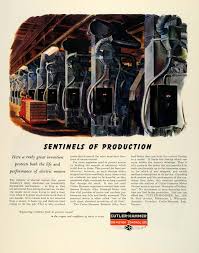 1945 Ad Cutler Hammer Motor Control Eutectic Alloy Overload Relay Wwii Fz6