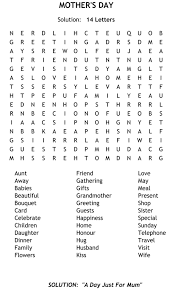 Word search puzzles word puzzles puzzles for kids mother's day printables free printable worksheets mother's day games word games mother's day activities senior activities. Mother S Day Word Find