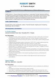 The role is likely to require an understanding of sql and various data. Finance Analyst Resume Samples Qwikresume