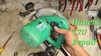 Repairing an Old Hitachi C7U saw that has been shelved for years.