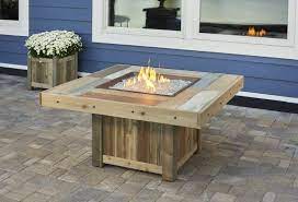 Friends and family will surely be impressed by what the vintage square gas fire pit table has to offer. Vintage Square Gas Fire Pit Table R E Macdonald