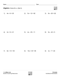 use this worksheet for practice with solving equations solve for x in each problem 15 problems algebra text features worksheet word problem worksheets