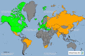Die bibel beantwortet das mit einem ja.christus prophezeit in matthäus 24, dass kurz vor seiner rückkehr eine große. Stepmap Dritter Weltkrieg Landkarte Fur Welt