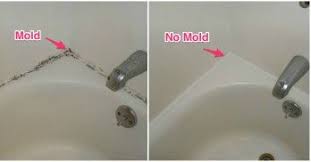 After removing the mold and cleaning the affected area, rinse it with plenty of water, then dry it thoroughly. Best Way To Remove Mold Stains From Shower Bathtub Caulking Mold In Bathroom Remove Mold Stains Bathtub Caulking