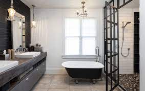 Timeless black and white master bathroom makeover 17. How Much Do Bathroom Renovations Cost In 2020 Ross S Discount Home Centre