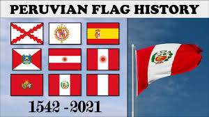 The bands on the outside of the flag are red, while the in 1820, the first flag of the republic of peru was designed and decreed. Peruvian Flag History Every Flag Of Peru 1542 2021 Youtube