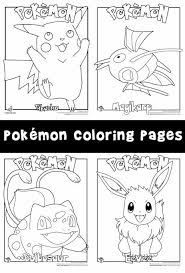 You can easily print or download them at your convenience. Pokemon Coloring Pages Woo Jr Kids Activities