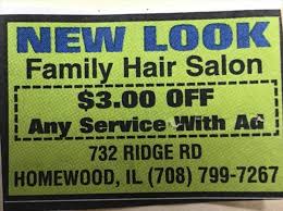 Serving the homewood and flossmoor communities for over 25 years. New Look Family Hair Salon Homewood Il