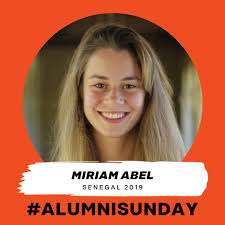Today is #AlumniSunday and we are proud to feature Miriam Abel (she/her),  Senegal '19 alum who is currently studying International and Indigenous  Studies at Simon Fraser University in Vancouver, Canada. During Miriam