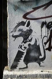 An Example Of Street Art By Banksy In Gore Street Collingwood Banksy Art Banksy Artwork Urban Art Graffiti