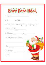 Lettre pour le p?re no?l. Lettre Au Pere Noel A Completer Super Pour Petits De Maternelle Qui Commencent A Ecrire J Adore Lettre Pere Noel Modele Lettre Pere Noel Pere Noel A Imprimer