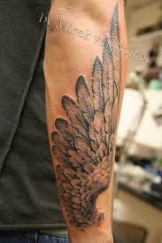 Wing Tattoo By Mirek Vel Stotker Eagle Wing Tattoos Wing Tattoo Wing Tattoo Arm