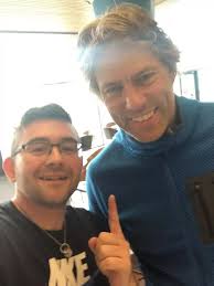 John Bishop stuns people in Swansea by turning up all over the place