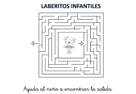 Juegos laberintos ninos 6 anos. Laberintos Infantiles En Byn Listos Para Imprimir Orientacion Andujar