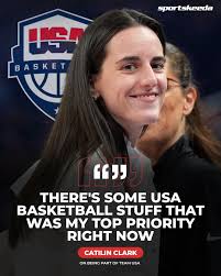 Team USA loading… 👀 Caitlin Clark is headed to camp this offseason 💪  #WNBA #IndianaFever #CaitlinClark #SKBB #TeamUSA
