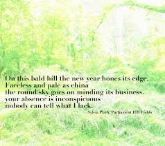 Sylvia Plath S Parliament Hill Fields A Poem About Miscarriage