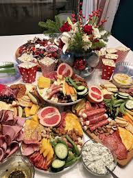 Tips For Creating A Holiday Grazing Table From Awellcraftedparty Com Grazing Table Food Presentation Food