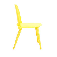 Plastic Chair In Yellow Color W Metal Legs 45x42x80 Molded Plastic Chairs Plastic Chair Chair