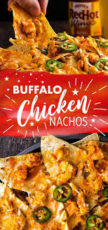 Frank S Redhot Buffalo Chicken Nachos Recipe Frank S Redhot Us Recipe Recipes Food Mexican Food Recipes