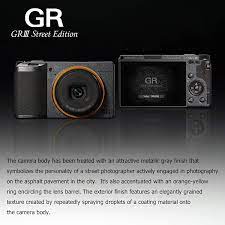 Buy ricoh gr digital cameras and get the best deals at the lowest prices on ebay! Amazon Com Ricoh Gr Iii Street Edition Metallic Gray Aps C Size Digital Camera 2 Batteries Included With Large Cmos Sensor Gr Lens That Achieves High Resolution And High Constrast Camera