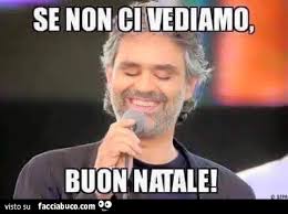 He was diagnosed with congenital glaucoma at 5 months old. Andrea Bocelli Se Non Ci Vediamo Buon Natale Facciabuco Com
