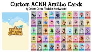 The following is a list of the animal crossing amiibo cards. Free Download Custom Amiibo Card Designs For Acnh Link In Comments Animalcrossing