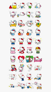 Unique hello kitty stickers featuring millions of original designs created and sold by independent artists. Cute Hello Kitty Stickers Hd Png Download Transparent Png Image Pngitem
