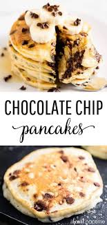 The Best Chocolate Chip Pancakes I Heart Naptime Recipe Chocolate Chip Pancakes Homemade Chocolate Chip Pancakes Chocolate Chip Pancakes Recipe