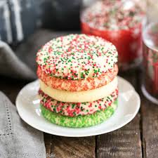 I'm going to buy store bought icings and toppings then just let my son go to town and be there. Old Fashioned Amish Sugar Cookies That Skinny Chick Can Bake