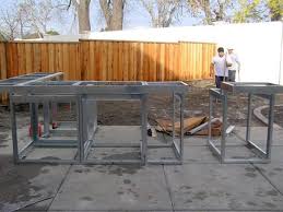 Whether you are a stationary rver or a traveler, setting up an outdoor kitchen/washing area just makes things a little tidier as you go along. Outdoor Kitchen Construction Masonry Wood Kits Prefab Landscaping Network