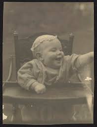 Photographs of Donald McRae Russell as an infant free public domain image