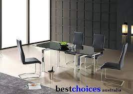 Chrome finish high carbon steel. 23 Extendable Glass Dining Table Ideas Extendable Glass Dining Table Glass Dining Table Dining Table