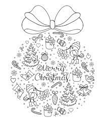 decrit le pere noel lisant une longue liste de souhaits coloriage d illustration vectorielle clip art libres droits vecteurs et image 69889581 composition photographie encadrement naturel