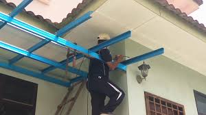 Sudah nak masuk 5 tahun cheq menetap di perumahan hak milik kerajaan ni. Diy Buat Awning Rumah Sendiri Musim Perintah Kawalan Pergerakan Pkp 2020 Youtube