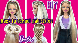 Delightfuldolls 74.346 views1 year ago. Back To School Hairstyles Of Barbie Doll Diy Barbie Hair Tutorial Ma Barbie Hairstyle Barbie Hair Barbie Dolls Diy