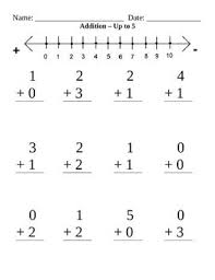 You can generate printable addition worksheets (one page of questions and one page of answers) with 20 problems; Simple Addition Up To 5 Addition Kindergarten School Worksheets Kindergarten Math