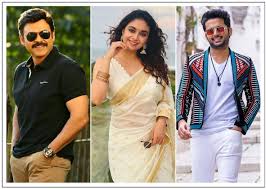 Venkatesh, Nithiin, Keerthy Suresh Collab Together | cinejosh.com
