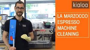 If it can handle the rigors of commercial use, it can certainly handle your kitchen. La Marzocco Reinigung La Marzocco Cleaning Guide Youtube
