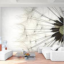 Fototapete Pusteblumen Schwarz Weiss Grau 352 X 250 Cm Vlies Wand Tapete Wohnzimmer Schlafzimmer Buro Flur Dekoration Wandbilder Xxl Moderne In 2020 Fototapete Wandtapete Und Tapeten
