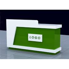 Φ 23.6×19.7 inch, small : Small Reception Counter Design White And Green For Sale Small Reception Counter Design White And Green Suppliers