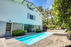 Villa Netta Cap Ferret Aquitaine France Spacious Secluded Villa With Pool Beach 500m East Or West Easy Maison De Vacances Extension Maison Villa De Reve