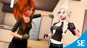 Mmd Who S Cooking Tonight Fight S Sisters Elsa And Anna Motion Dl Youtube