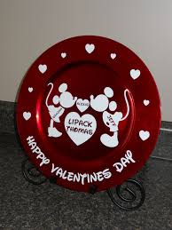Target/kitchen & dining/melamine valentine plates (897)‎. Valentines Charger Personalized Valentines Vinyl Ideas Charger Plate Crafts Cricut Valentines Projects