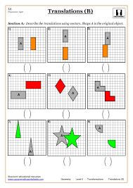 Trigonometry And Pythagoras Worksheets Translations Math Reflection Math Geometry Worksheets