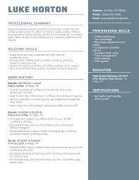 With the growing coffee culture, there is greater demand for good baristas are no longer confined to the espresso machine. 2021 Barista Resume Example Guide Myperfectresume