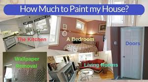 Painting charts list number of gallons needed for large areas. Cost Of Painting A House Interior A Comprehensive Guide