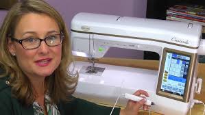 Using the Baby Lock Crescendo's Sensor Pen & Guide Beam