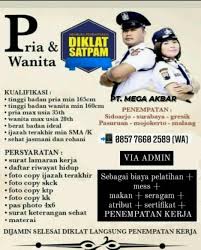Informasi bursa lowongan kerja terbaru 2021. Lowongan Kerja Security Satpam Home Facebook